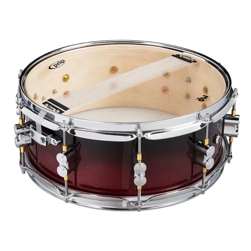 PDP Concept Maple Snare Drum 14x5.5 Red to Black Fade