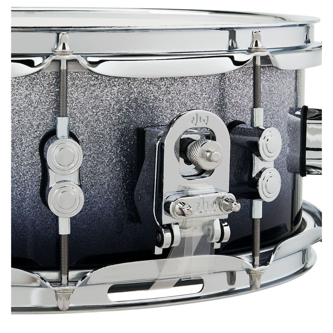 PDP Concept Series Maple Snare, 5.5x14, Silver to Black Fade w/Chrome Hw