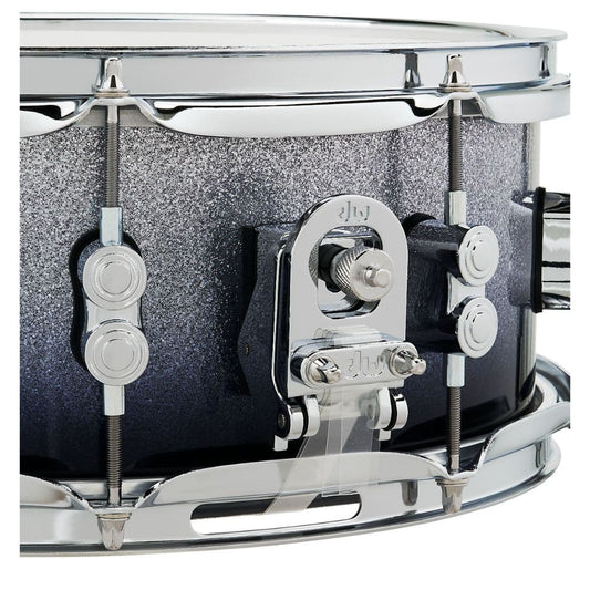 PDP Concept Series Maple Snare, 5.5x14, Silver to Black Fade w/Chrome Hw