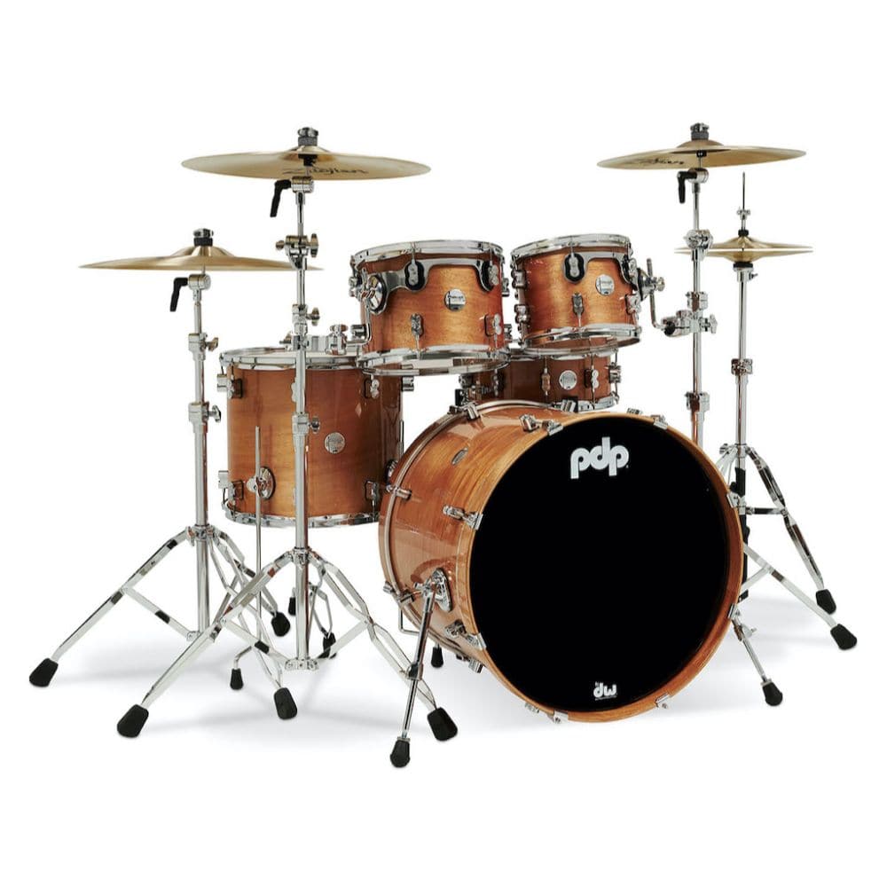 PDP Concept Exotic 5pc Drum Set Honey Mahogany