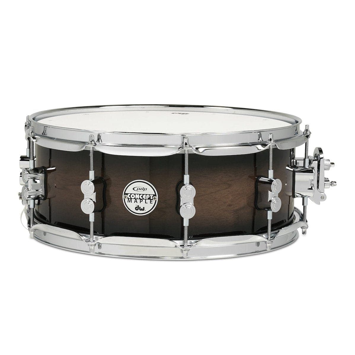 PDP Concept Exotic Walnut Snare Drum 14x5.5 Charoal Burst