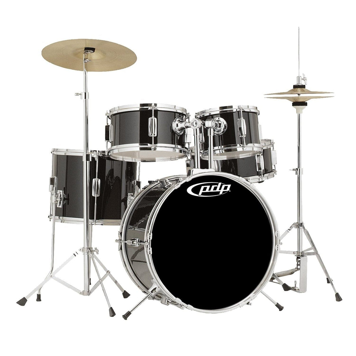PDP Player Complete Junior Sized Drum Set - Black