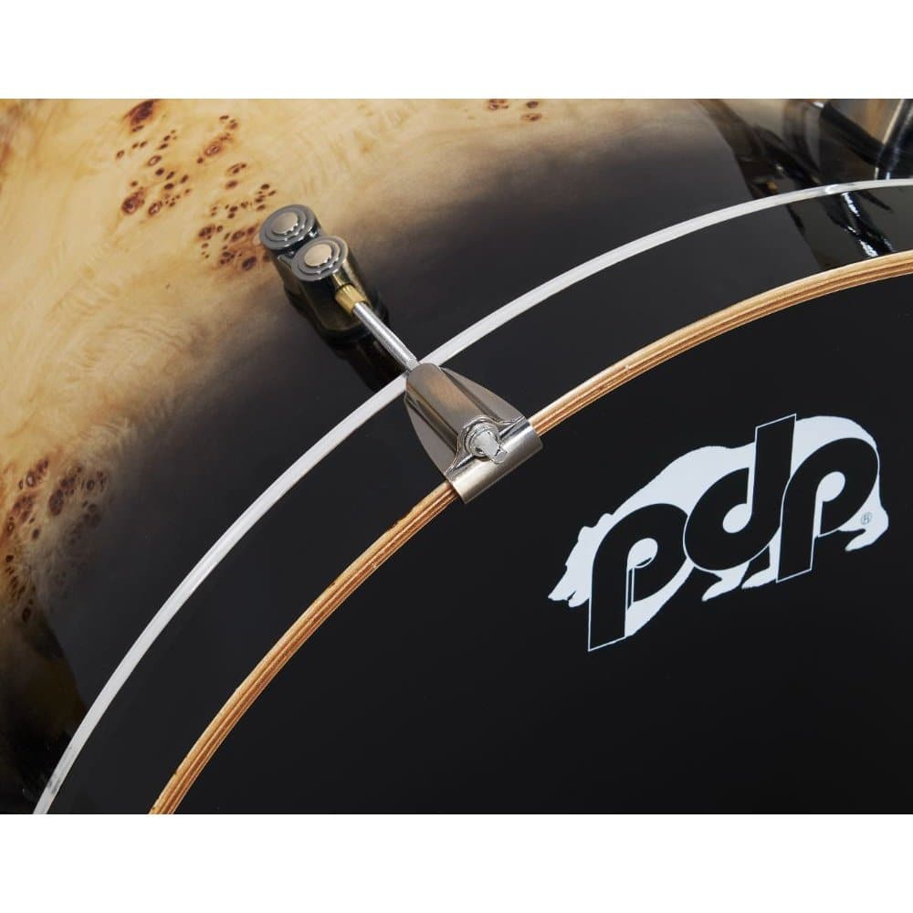 PDP Concept Limited 4pc Drum Set Mapa Burl