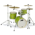 PDP New Yorker 4pc Drum Set - Electric Green Sparkle