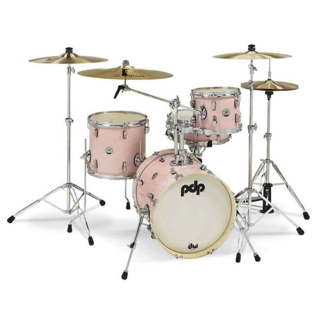 PDP New Yorker 4pc Drum Set - Pale Rose Sparkle