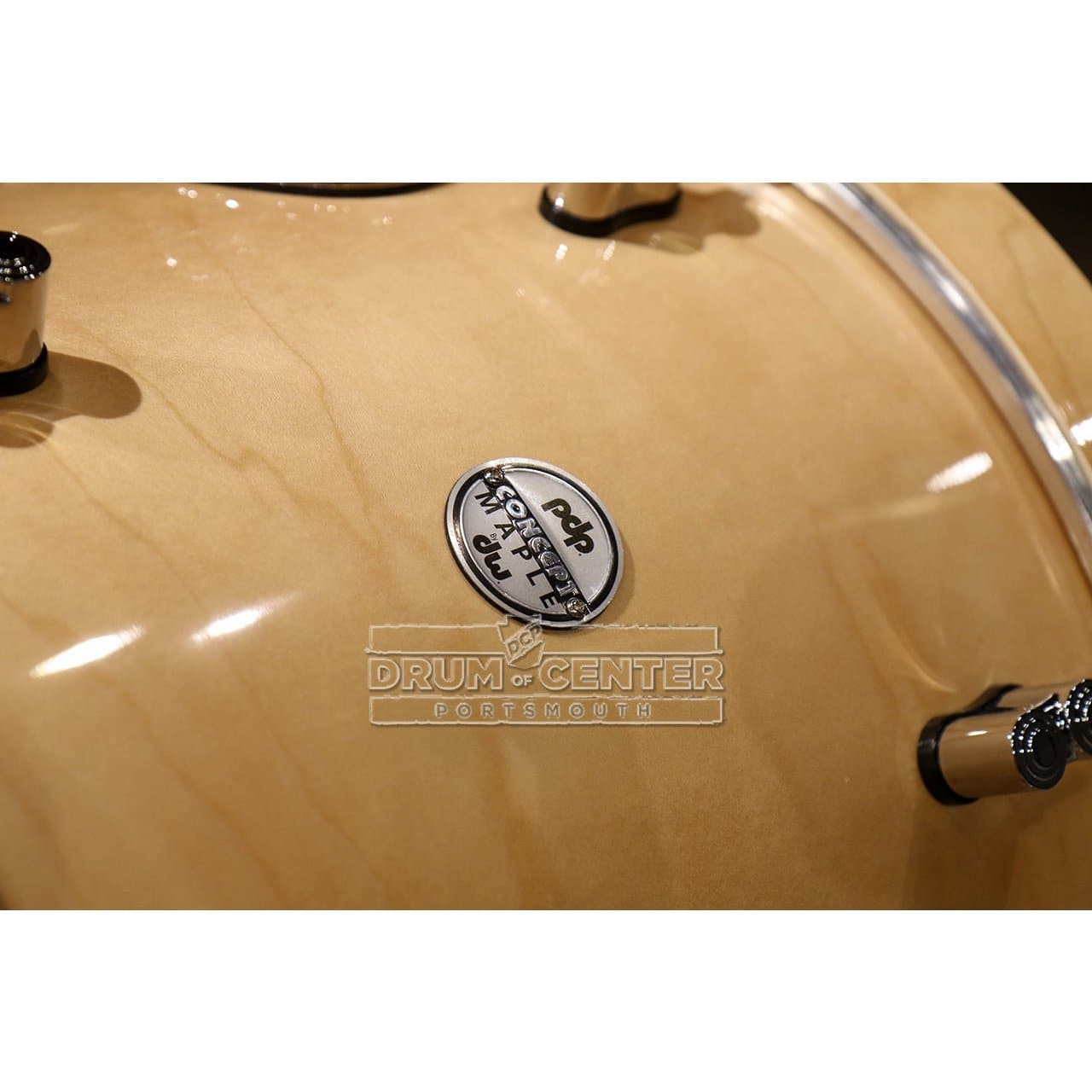 PDP Concept Maple 3pc Bop Drum Set - Natural