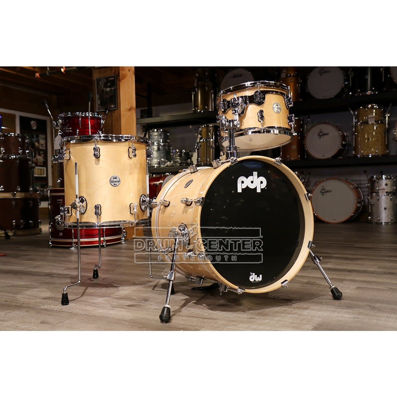 Pdp Concept Maple Natural Floor Pdp Drum Set PDP Concept Classic Tom