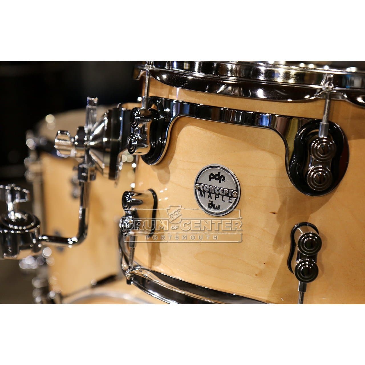 PDP Concept Maple 3pc Bop Drum Set - Natural