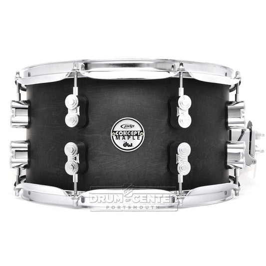 PDP 10ply Maple Snare Drum 13x7 Black Wax