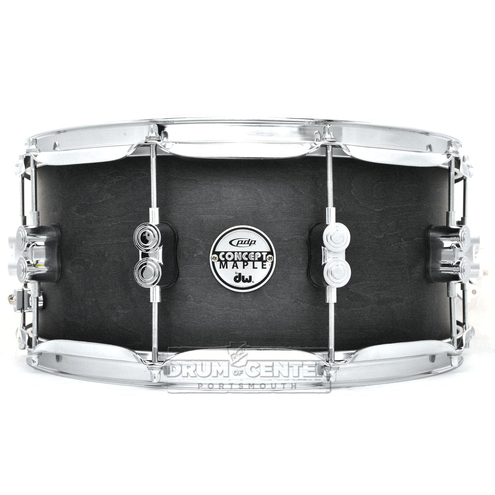 PDP 10ply Maple Snare Drum 14x6.5 Black Wax