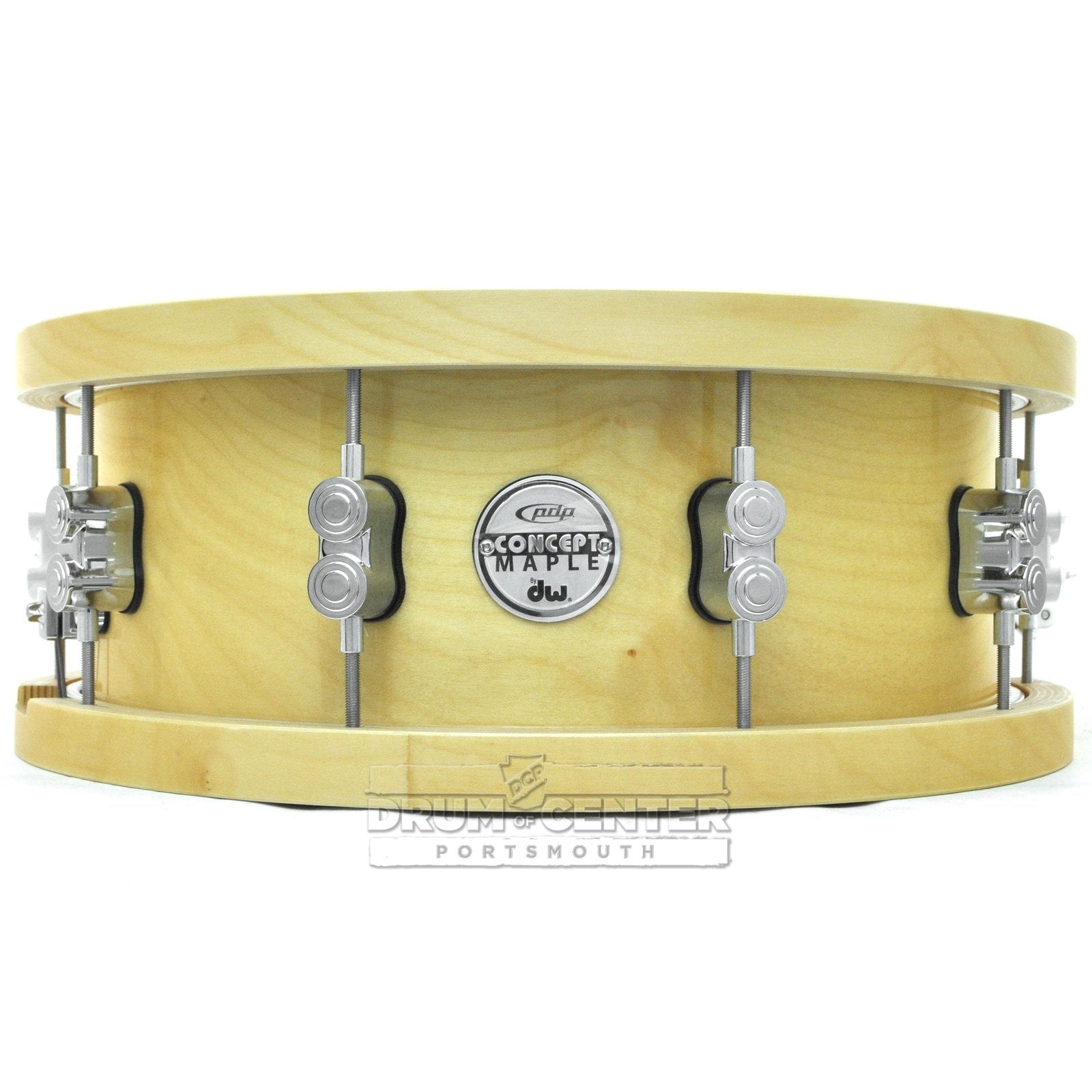 PDP 20ply Maple Snare Drum 14x5.5 w/ Wood Hoops