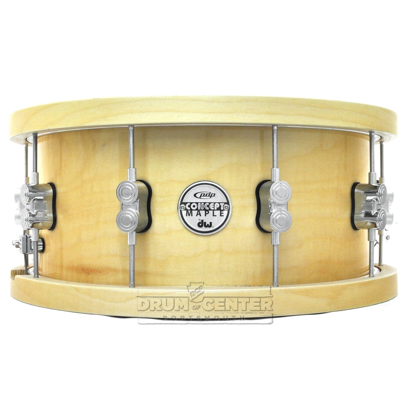 PDP 20ply Maple Snare Drum 14x6.5 w/ Wood Hoops