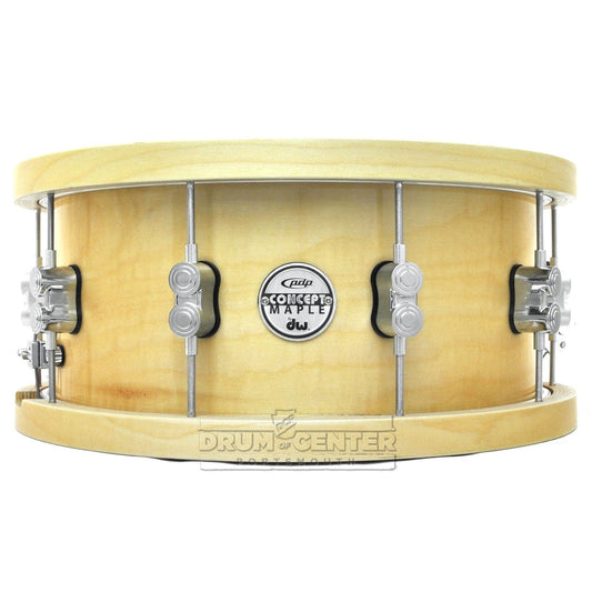 PDP 20ply Maple Snare Drum 14x6.5 w/ Wood Hoops