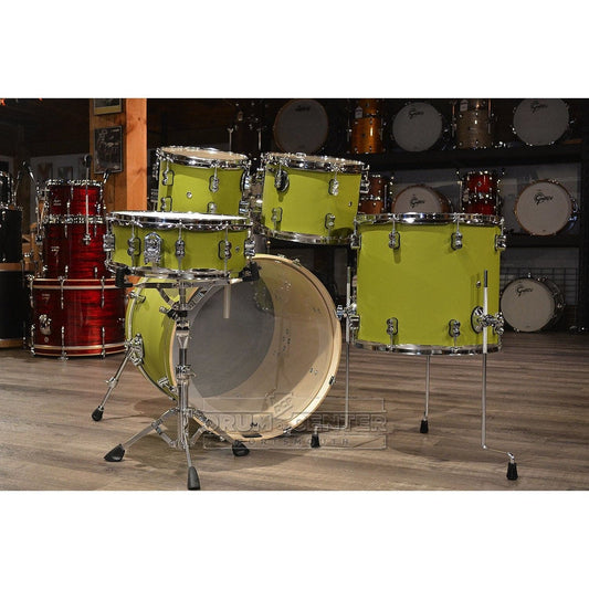 PDP Concept Series 5-Piece Maple Drum Set, Satin Olive