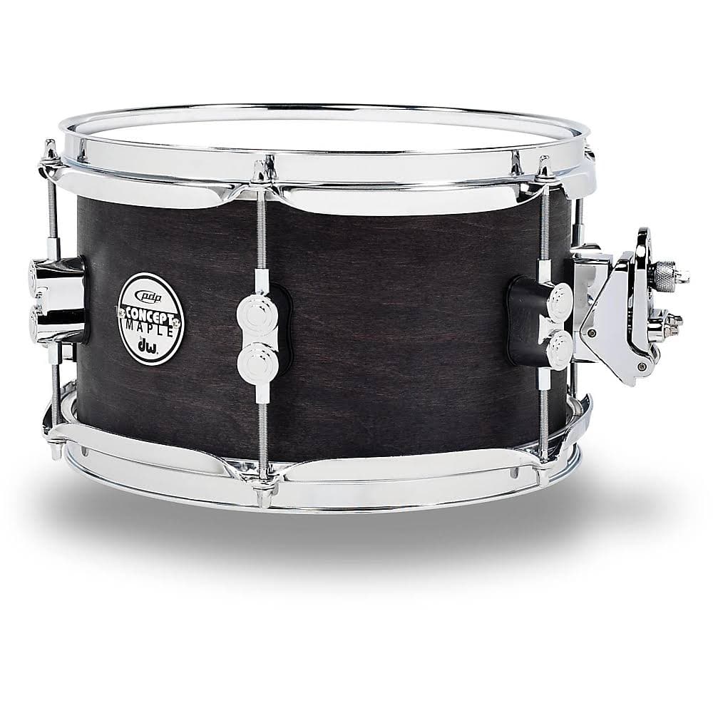 PDP 10ply Maple Snare Drum 10x6 Black Wax