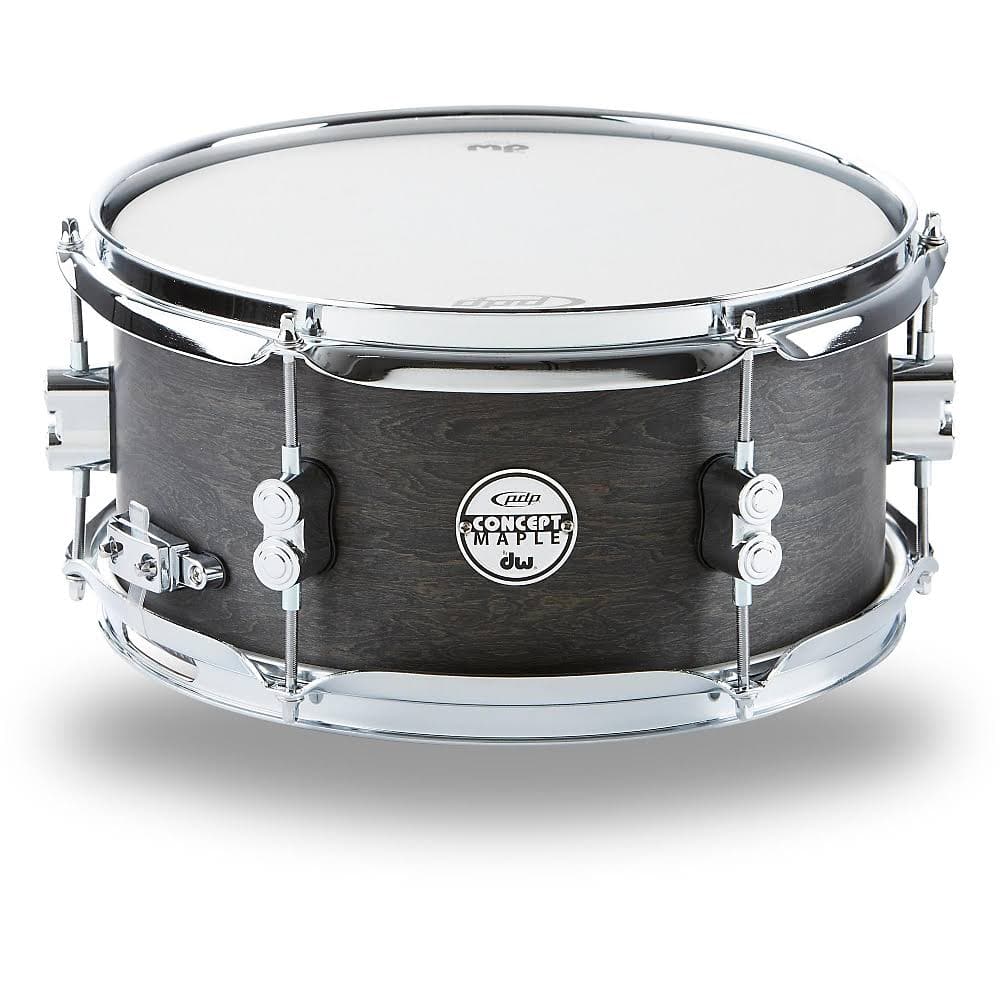 PDP 10ply Maple Snare Drum 12x6 Black Wax