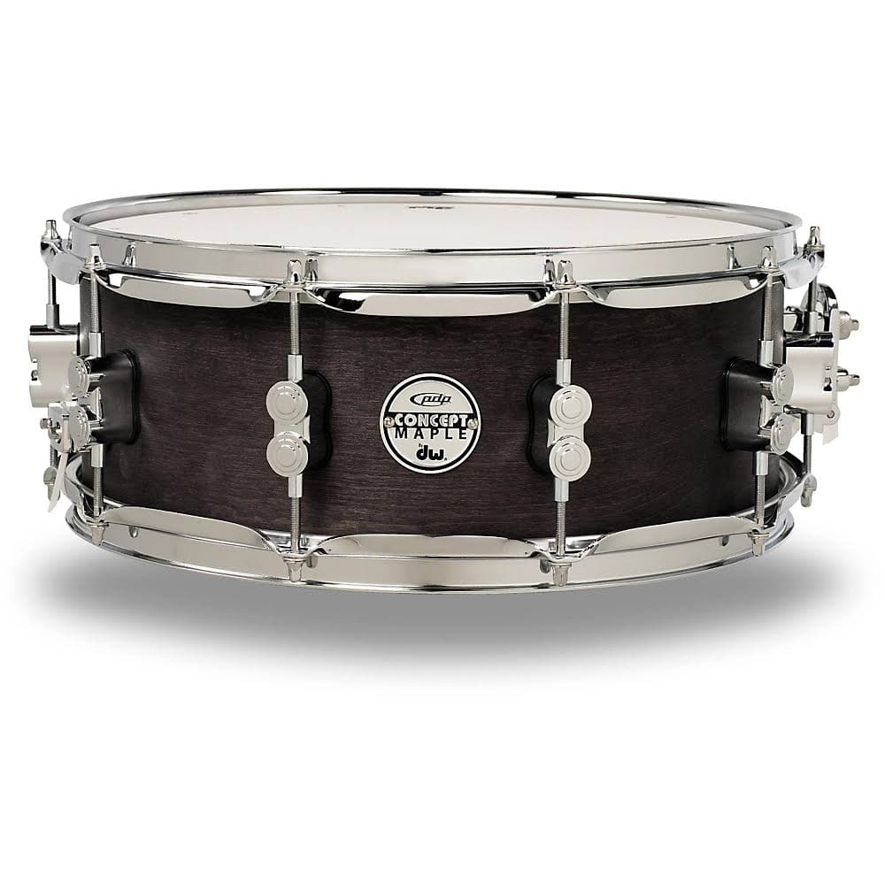 PDP 10ply Maple Snare Drum 14x5.5 Black Wax