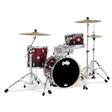 PDP Concept Maple 3pc Bop Drum Set - Red/Black Fade