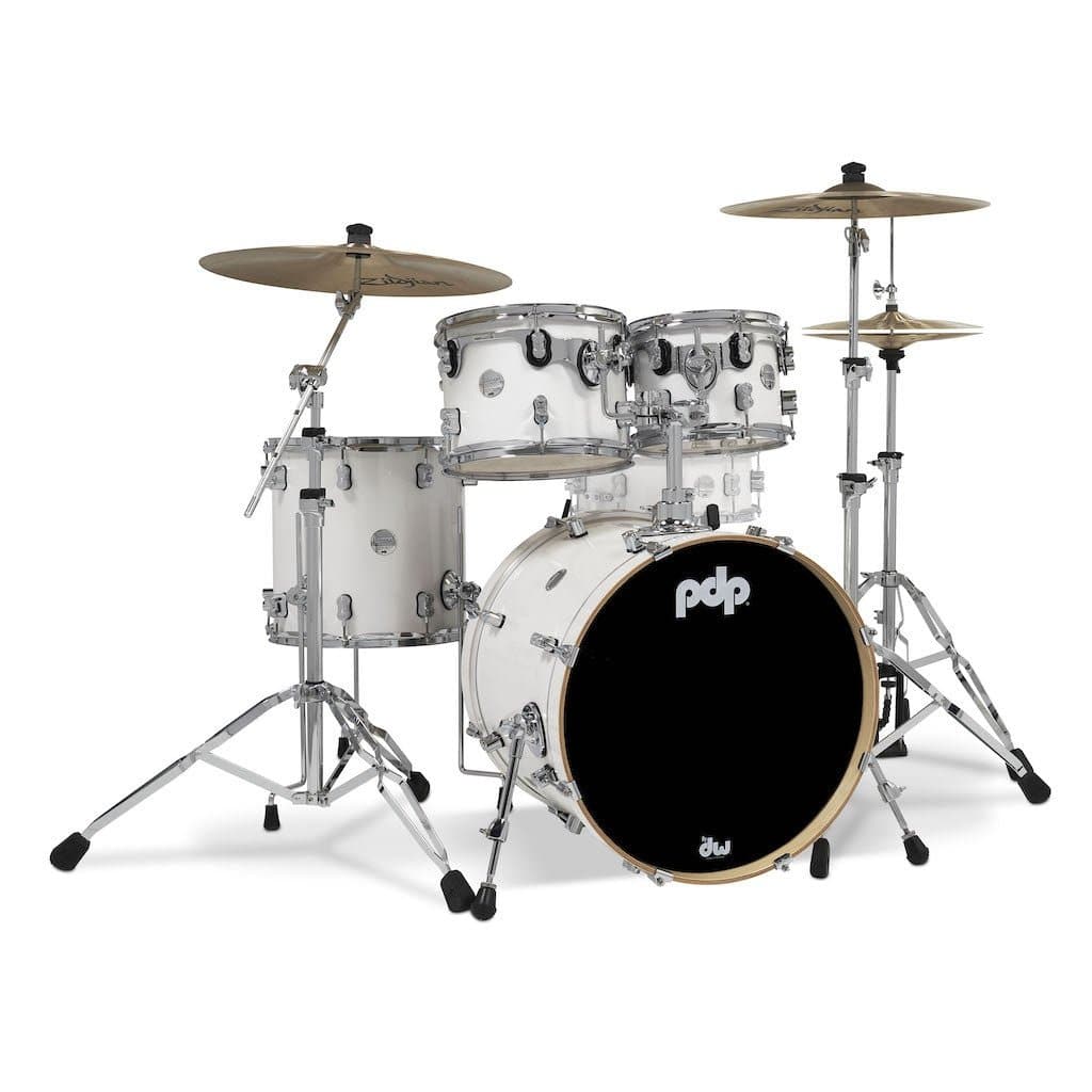 PDP Concept Maple 4pc Drum Set Pearlescent White