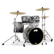 PDP Concept Maple 4pc Drum Set Silver to Black Fade