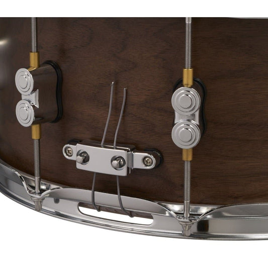 PDP Limited Edition Maple/Walnut Snare Drum 14x5.5 Natural Satin