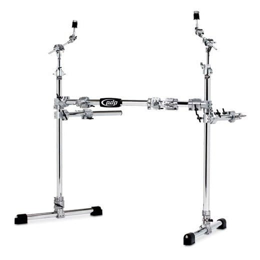 PDP Rack : Chrome Over Steel Main Rack With 2 Side Wings