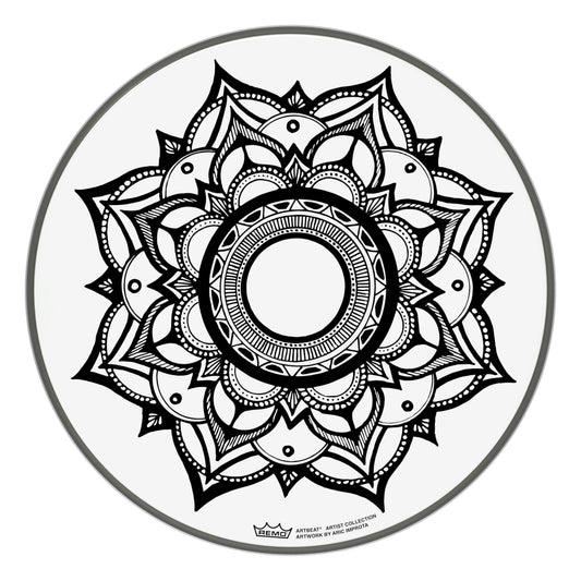 Remo ARTBEAT Artist Collection Drumhead - Aric Improta Sleep Lotus 12"