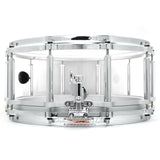 Pearl Crystal Beat Acrylic Free Floating Snare Drum 14x6.5 Ultra Clear