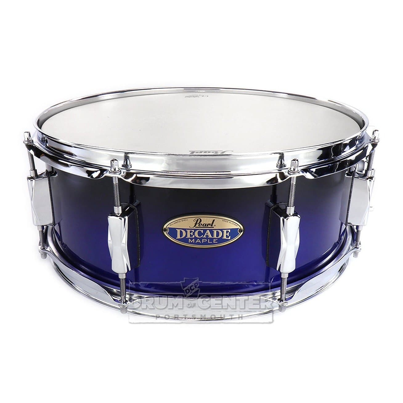 Pearl Decade Maple 14x5.5 Snare Drum Kobalt Blue Fade