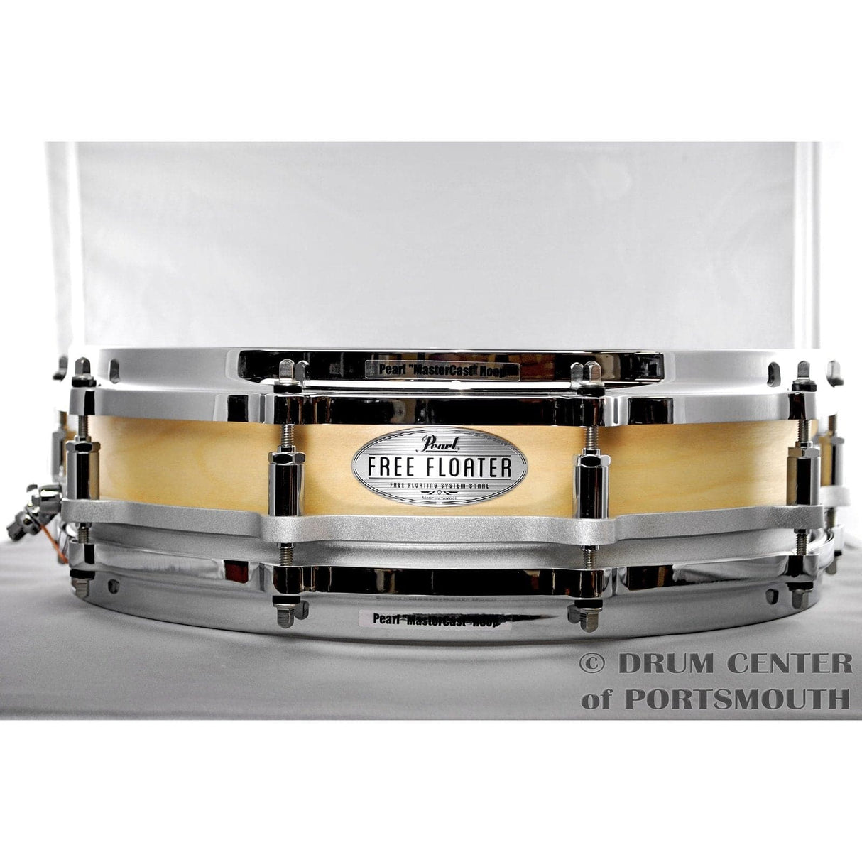 Pearl 14x3.5 Birch Free Floating Snare Drum - Natural Birch