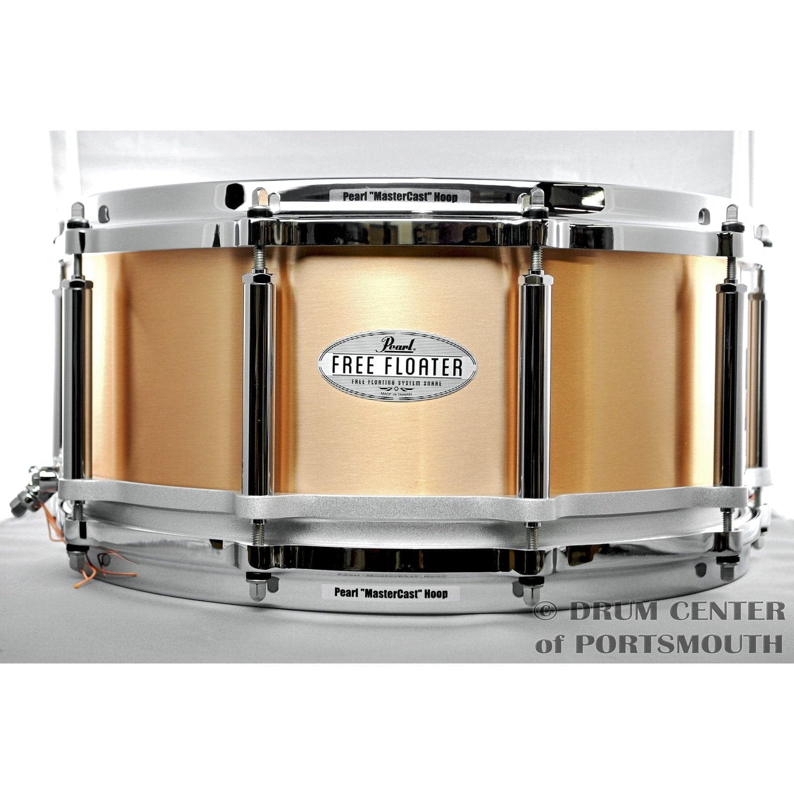 Pearl 14x6.5 Phosphor Bronze Free Floating Snare Drum