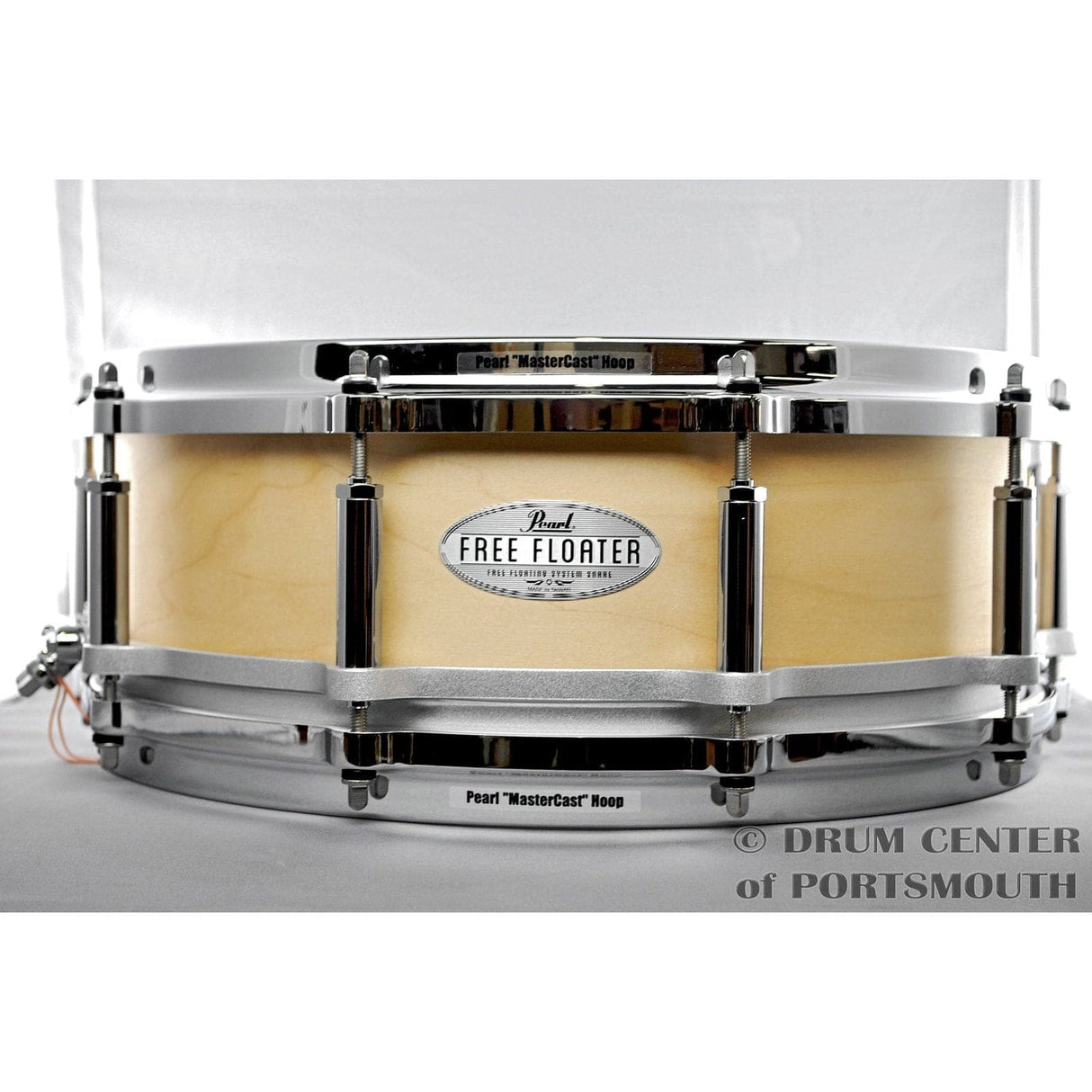 Pearl 14x5 Maple Free Floating Snare Drum - Natural Maple