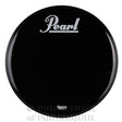 Pearl Powerstroke 3 Bass Drum Logo Head Ebony 22"