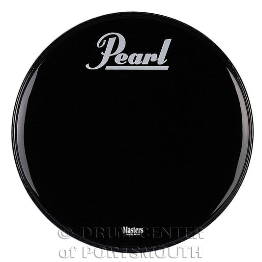 Pearl Powerstroke 3 Bass Drum Logo Head Ebony 20"