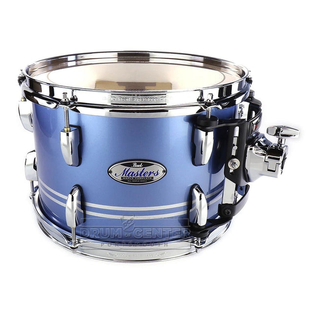 Pearl Masters Maple Complete 13x9 Tom - Light Blue Metallic