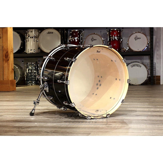 Pearl Masters Maple Complete 24x14 Bass Drum - Quicksilver Black