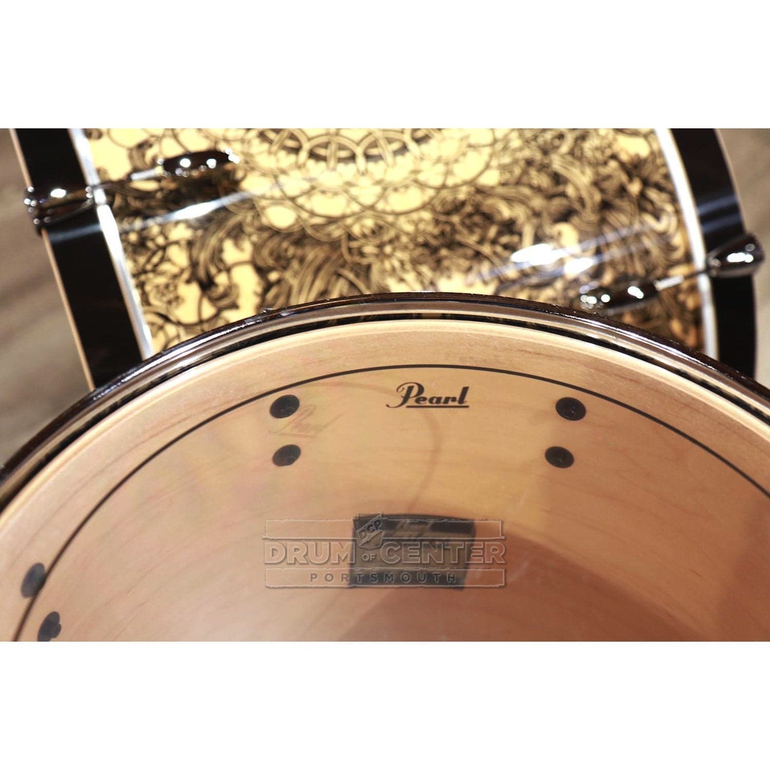 Pearl Masters Maple Complete 4pc Drum Set - Cain & Abel