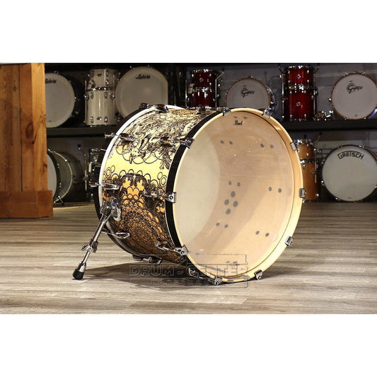 Pearl Masters Maple Complete 22x18 Bass Drum - Cain & Abel