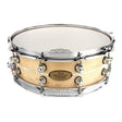 Pearl Music City Custom Solid Maple 14x5 Snare Drum - Natural With Marine Pearl Inlay