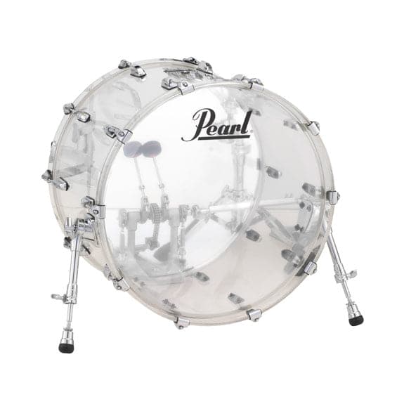 Pearl Crystal Beat Acrylic Bass Drum 20x15 Ultra Clear