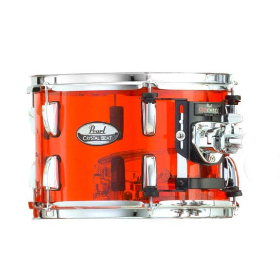Pearl Crystal Beat Acrylic Tom Tom 8x7 Ruby Red