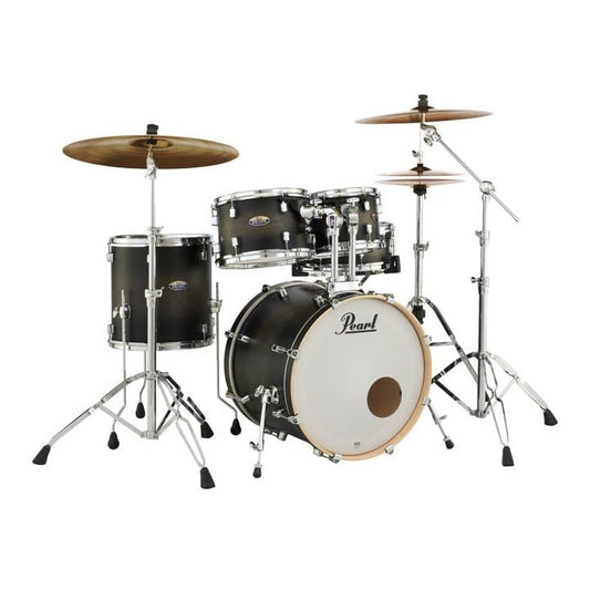 Pearl Decade Maple 5pc Drum Set w/20BD Satin Black Burst