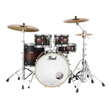 Pearl Decade Maple 5pc Drum Set w/20BD Satin Brown Burst