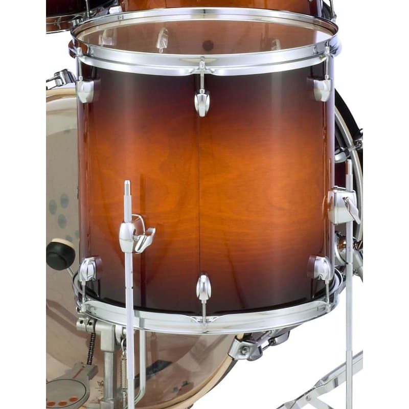 Pearl Export Lacquer 16x16 Floor Tom - Gloss Tobacco Burst