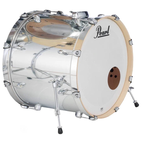 Pearl ボンゴ PROFESSIONAL PERCUSSION Pearl Export EXX Bass Drum w/Mount 20x16 Mirror Chrome