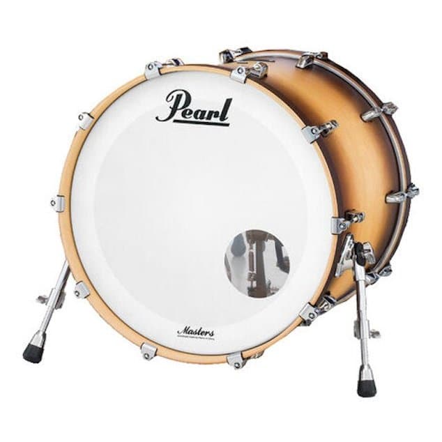 Pearl Masters Maple Complete Bass Drum 20x14 Satin Natural Burst