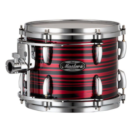 Pearl Masters Maple MM6 Tom 10x8 w/Standard R2 Mount Red Oyster Swirl