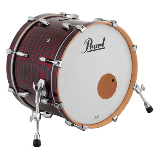 Pearl Masters Maple MM6 Bass Drum 20x14 (No Mount) Red Oyster Swirl