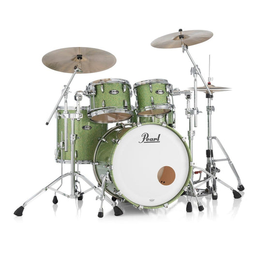 Pearl Masters Maple MM6 4pc Drum Set w/22x18BD w/Standard R2 Mounts Shimmer of Oz