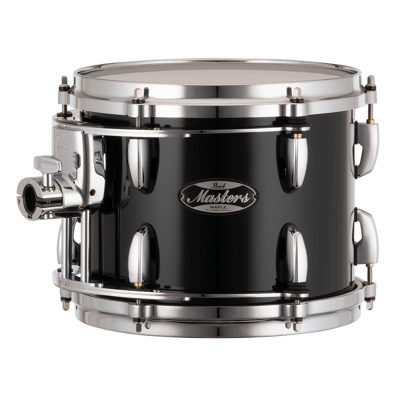 Pearl Masters Maple MM6 Tom 10x8 w/Standard R2 Mount Piano Black